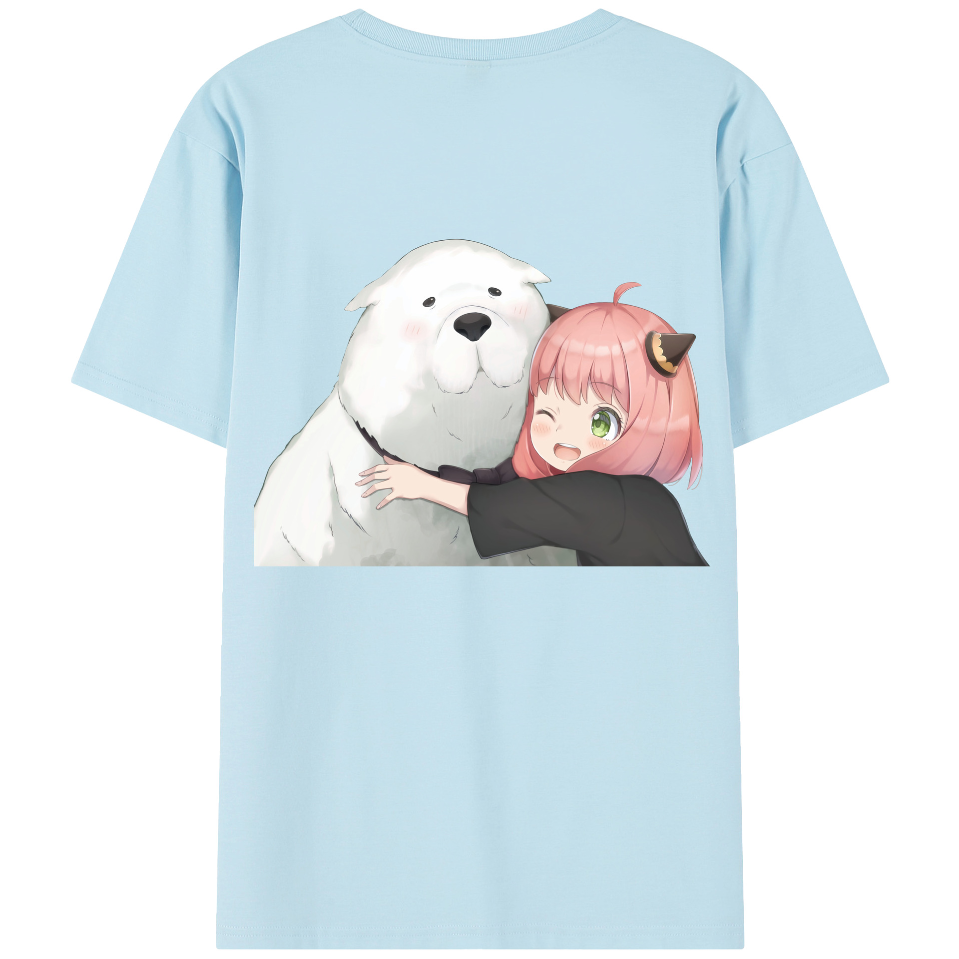 （画像用） SPY×FAMILY间谍家家酒 綿100％半袖Tシャツ（背面プリント）